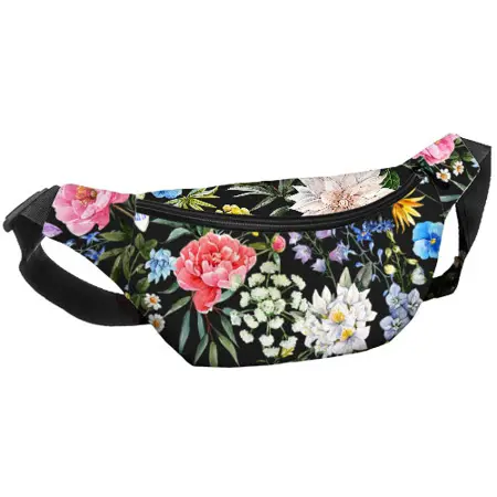Ledvinka BUMBAG Kytice s pivoňkami